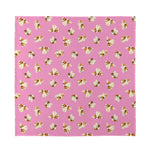 Cute Shih Tzu Pattern Print Silk Bandana