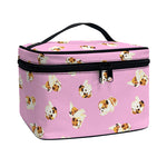 Cute Shih Tzu Pattern Print Travel Makeup Bag