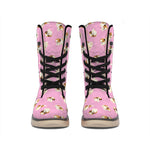 Cute Shih Tzu Pattern Print Winter Boots