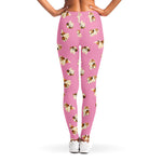 Cute Shih Tzu Pattern Print Women's Leggings
