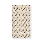 Cute Siberian Husky Pattern Print Baby Crib Sheet