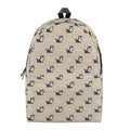 Cute Siberian Husky Pattern Print School Backpack