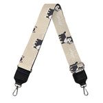 Cute Siberian Husky Pattern Print Bag Strap