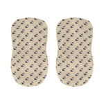 Cute Siberian Husky Pattern Print Bar Stool Covers