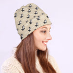 Cute Siberian Husky Pattern Print Beanie