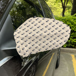 Cute Siberian Husky Pattern Print Car Side Mirror Covers