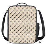 Cute Siberian Husky Pattern Print Crossbody Lunch Bag