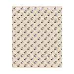 Cute Siberian Husky Pattern Print Curtain