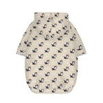 Cute Siberian Husky Pattern Print Dog Zip Up Hoodie