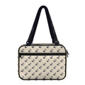 Cute Siberian Husky Pattern Print Double Strap Bible Bag