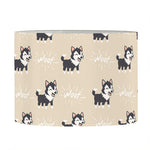 Cute Siberian Husky Pattern Print Drum Lamp Shade