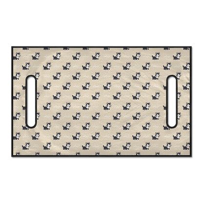Cute Siberian Husky Pattern Print Golf Cart Seat Cover