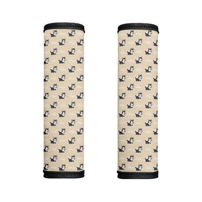 Cute Siberian Husky Pattern Print Handle Covers