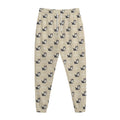 Cute Siberian Husky Pattern Print Jogger Pants