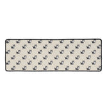 Cute Siberian Husky Pattern Print Long Kitchen Mat