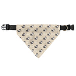 Cute Siberian Husky Pattern Print Over The Collar Dog Bandana