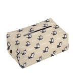 Cute Siberian Husky Pattern Print Rectangle Tissue Box Cover