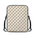 Cute Siberian Husky Pattern Print Rectangular Crossbody Bag