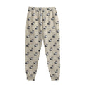 Cute Siberian Husky Pattern Print Sweatpants