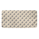 Cute Siberian Husky Pattern Print Towel