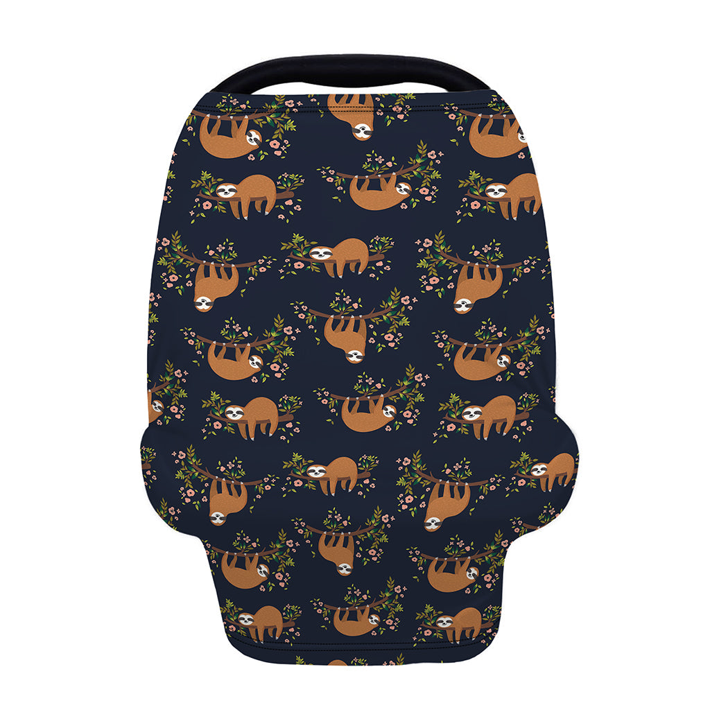 Cute Sloth Pattern Print Baby Seat Cover