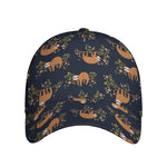 Cute Sloth Pattern Print Baseball Cap