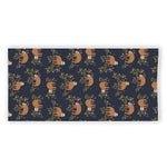 Cute Sloth Pattern Print Beach Towel