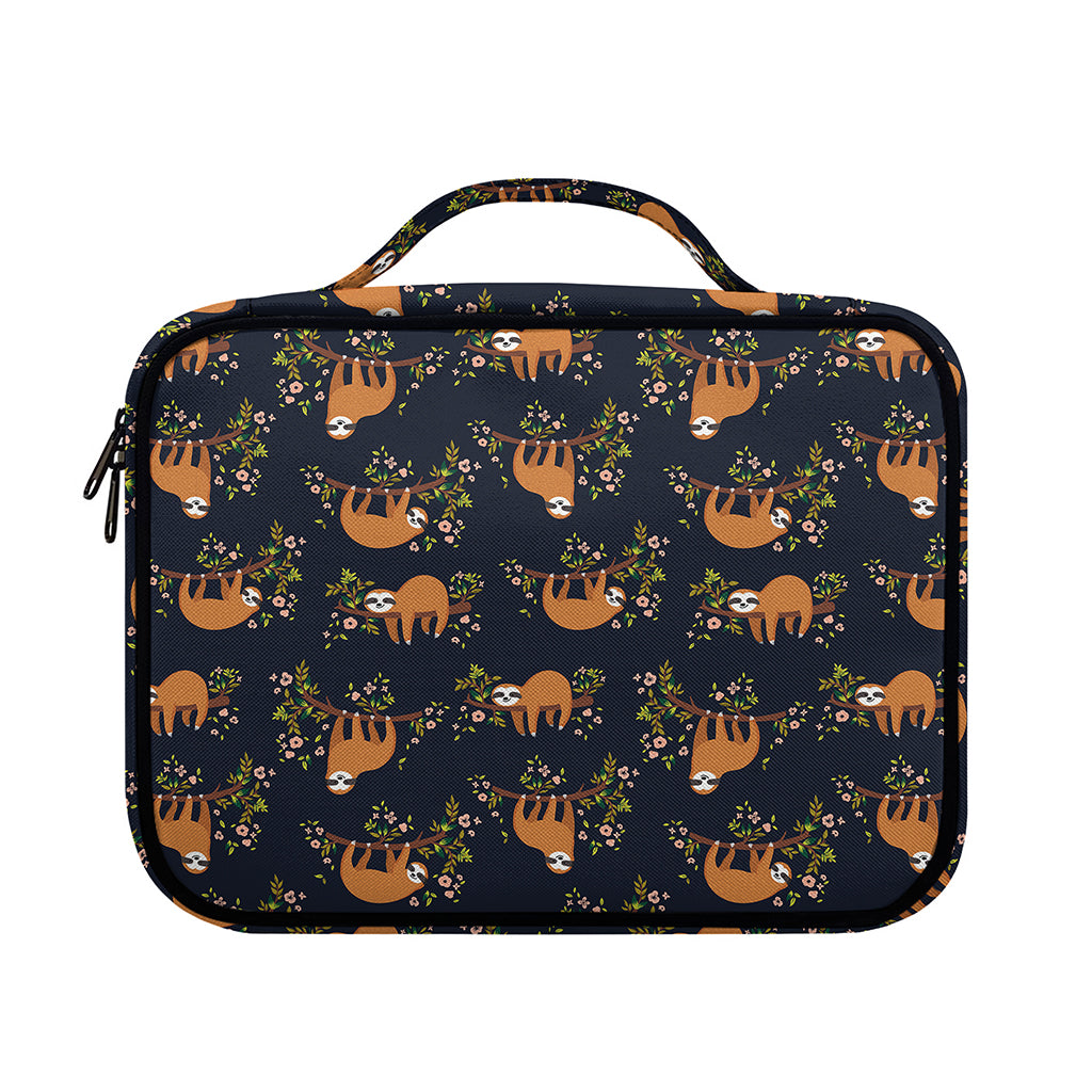 Cute Sloth Pattern Print Briefcase Bible Bag
