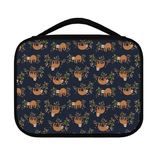 Cute Sloth Pattern Print Classic Bible Case