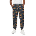 Cute Sloth Pattern Print Cotton Sweatpants