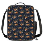 Cute Sloth Pattern Print Crossbody Lunch Bag