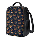 Cute Sloth Pattern Print Crossbody Lunch Bag