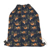 Cute Sloth Pattern Print Drawstring Bag