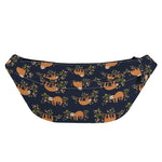 Cute Sloth Pattern Print Fanny Pack