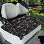 Cute Sloth Pattern Print Golf Cart Seat Cover