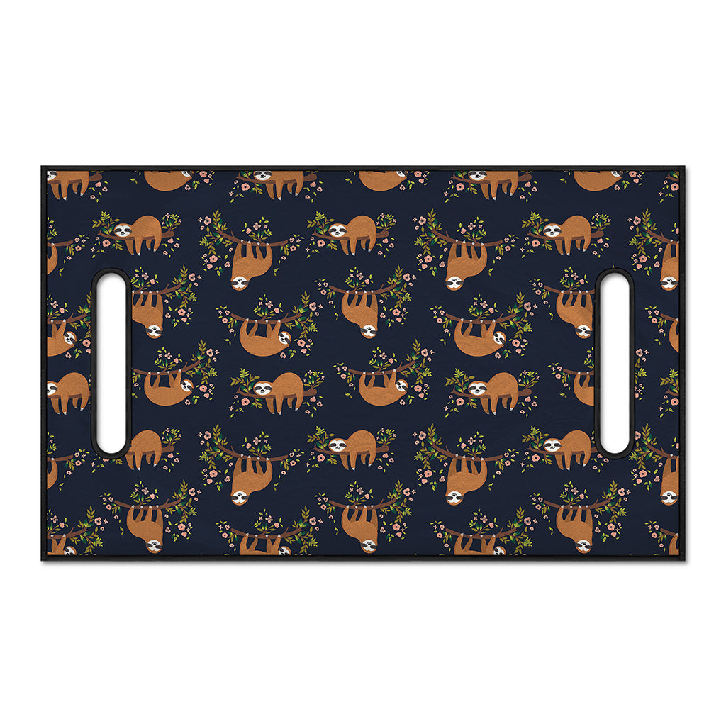 Cute Sloth Pattern Print Golf Cart Seat Cover
