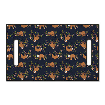 Cute Sloth Pattern Print Golf Cart Seat Cover