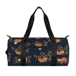 Cute Sloth Pattern Print Gym Bag