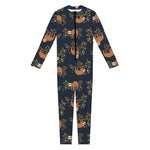 Cute Sloth Pattern Print Jumpsuit