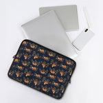 Cute Sloth Pattern Print Laptop Sleeve