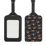 Cute Sloth Pattern Print Luggage Tag