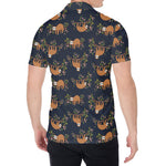 Cute Sloth Pattern Print Men's Shirt