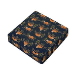 Cute Sloth Pattern Print Outdoor Seat Cushion Cover
