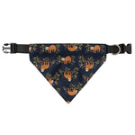 Cute Sloth Pattern Print Over The Collar Dog Bandana