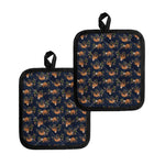 Cute Sloth Pattern Print Pot Holders