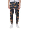 Cute Sloth Pattern Print Scuba Joggers