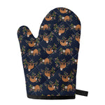 Cute Sloth Pattern Print Single Oven Mitt