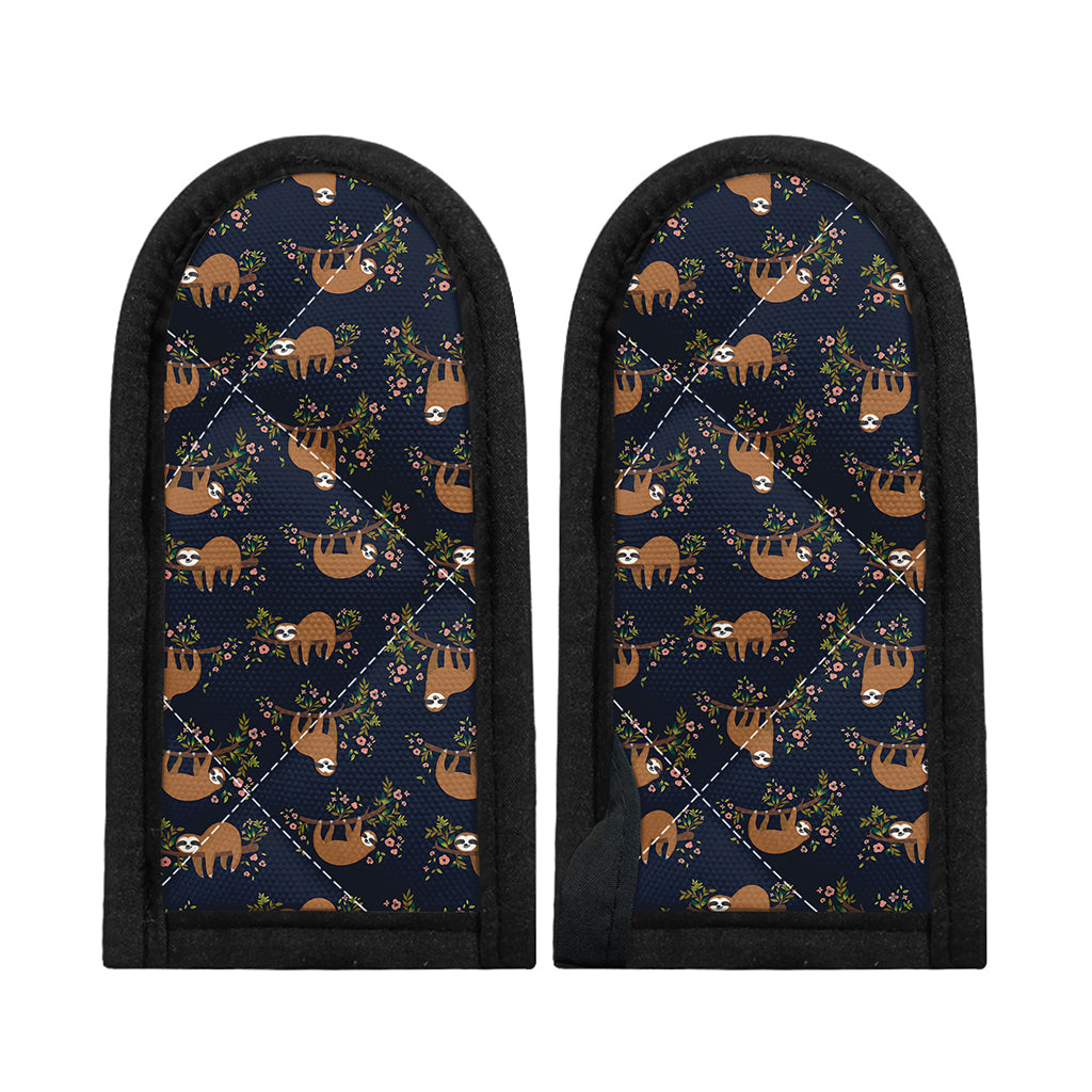 Cute Sloth Pattern Print Skillet Handle Cover
