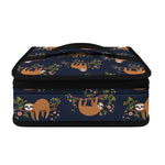 Cute Sloth Pattern Print Small Lunch Bag
