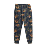 Cute Sloth Pattern Print Sweatpants